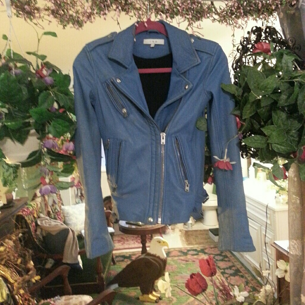 IRO Han leather jacket